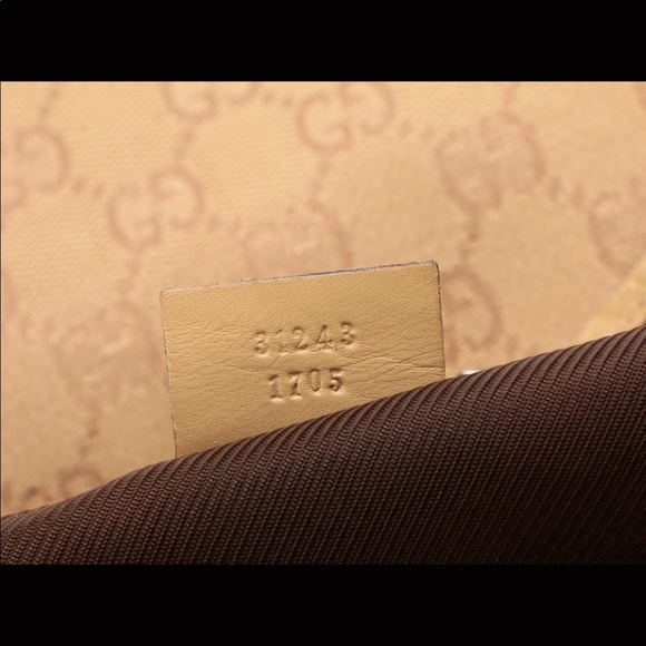 👜  Gucci Tote in Tan GG Monogram Canvas and Leather Bag 👜 - Picture 11 of 11